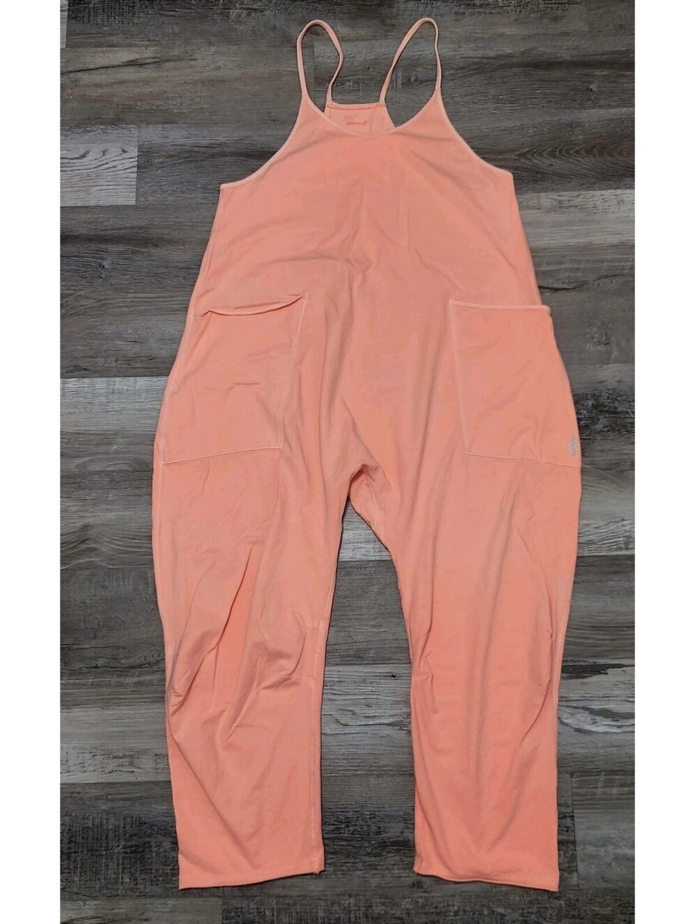 Free People Movement Hot Shot Romper Size Medium Orange